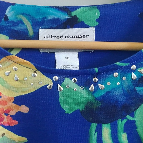 Alfred Dunner Undersea Paradise Top - Picture 2 of 9